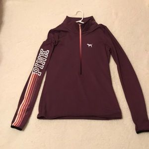 Pink brand Quarter zip/ jacket shirt